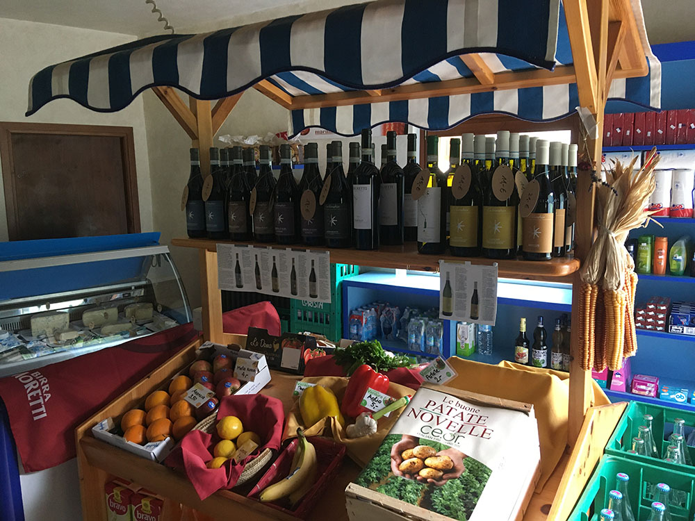 vendita vino e alimentari valle maira-de-de